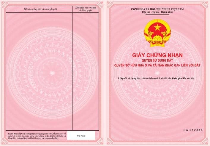 Giấy chứng nhận quyền sử dụng đất